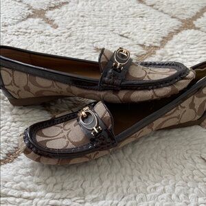 Vintage Coach Women's Brown Loafers